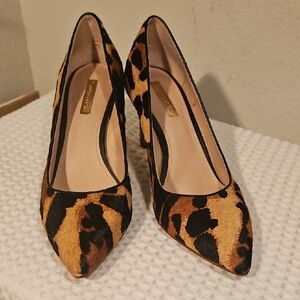 Louise et Cie Leopard Print Pumps